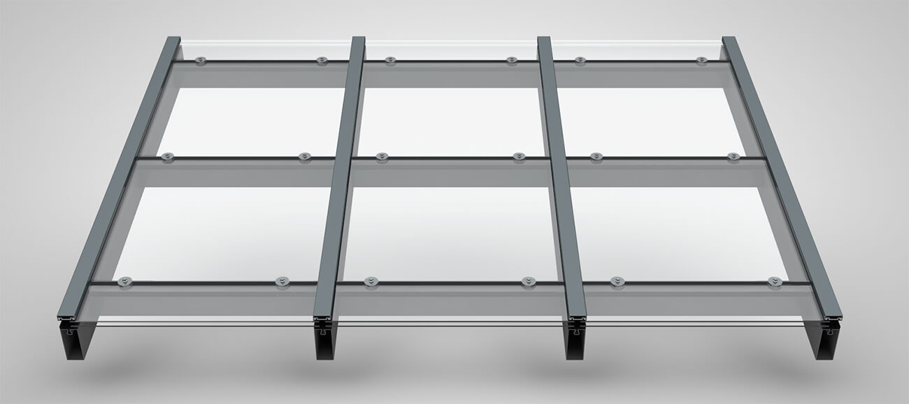 Dachneigung ab 2°